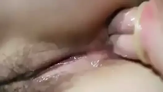 Friend's korean wife anal fingering