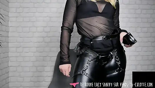 Vends-ta-culotte - muhteşem Fransız dominatrix itaatkar olmadığın için götünü cezalandırıyor