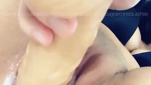 Crot sperma sampai belenggu