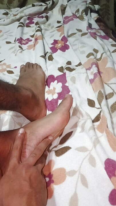 Solo Male Feet POV  Soft Soles & Toe Play