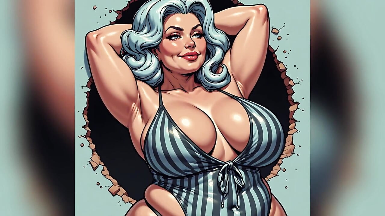 Chubby Bikini Beauties Art