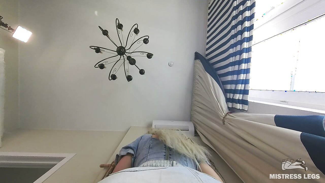 POV Face Sitting My Big Pink-panty Ass Jumping on Your Face