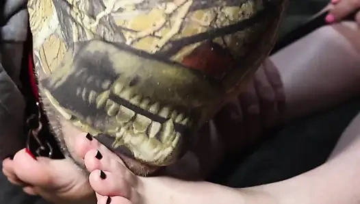 Pemujaan kaki pagi-pagi