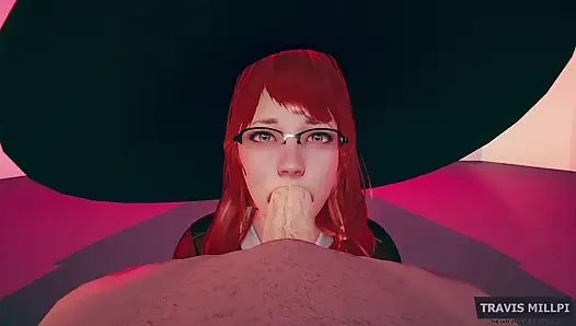 My Stepsister Had Witch Power and Send Me to Another Dimension to Fuck Me POV