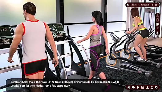 Шёпот желания - верный путь 5, у нас была удивительная тренировка в спортзале