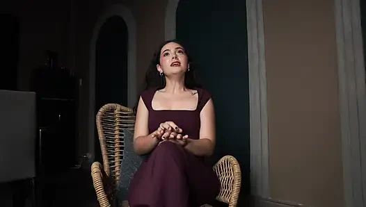 Judith Cox's first porn video - she passed the casting to become a porn star