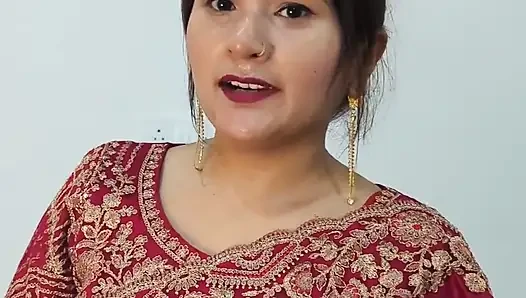 Sari kız pooja