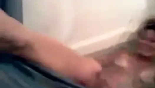 Step Mom playing Footsy in the tub