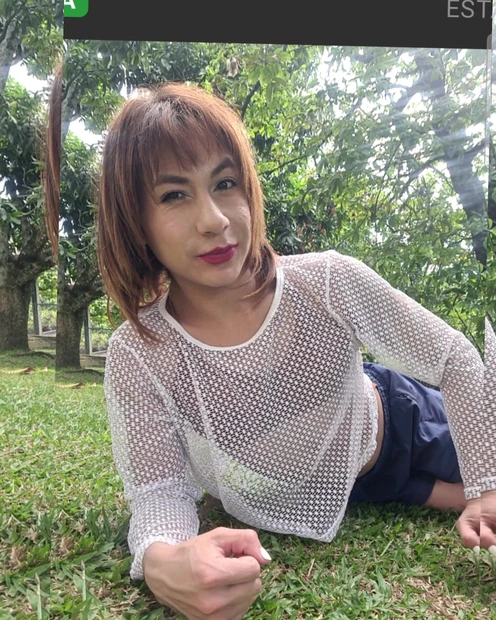 Outside