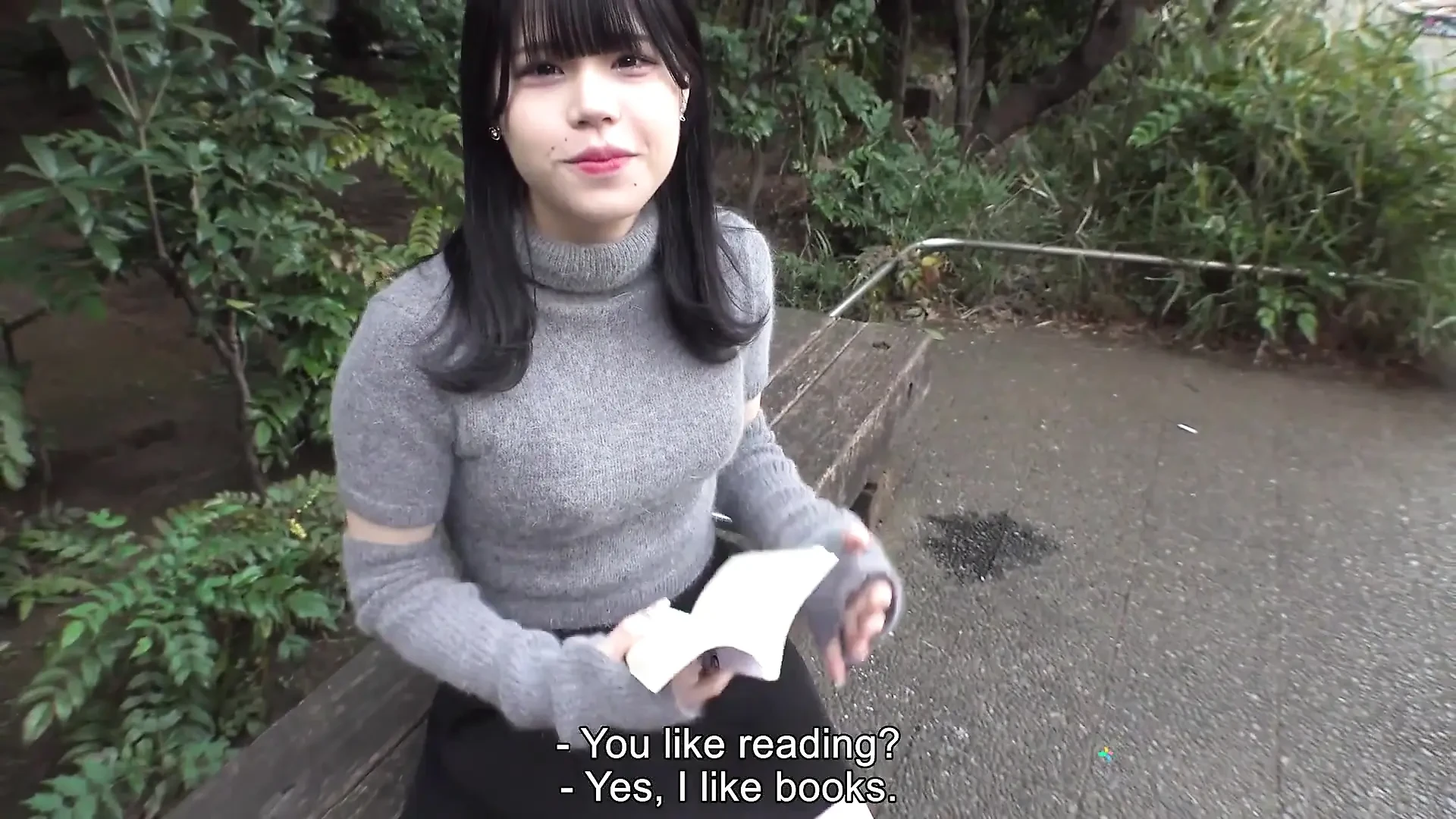 Miu Akino Is a Cute College Babe Who Needs Money