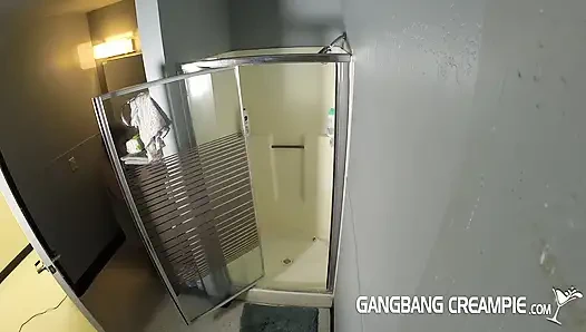 5 gadis bercinta setelah pemotretan porno di kamar mandi