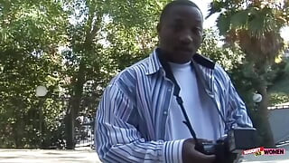 Seeing a Meaty Pussy Makes This Black Guy so Horny He Shoots Cum on Her