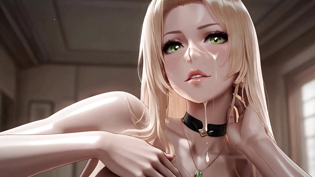 Blonde Bombshell with Perfect Big Tits Rides Hard