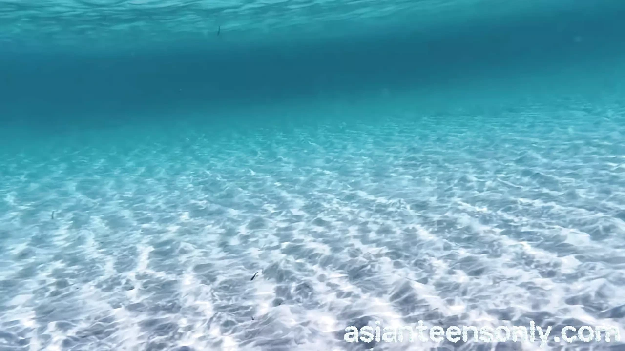 Swimming and sex in the dream of Asian cutie