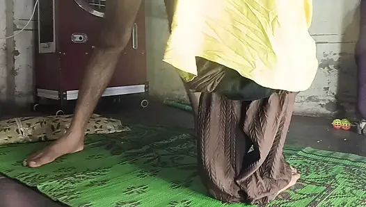 Stepsister hit ass, sucked his cock from stepbrother's cock and sucked water from his cock Hindi audio