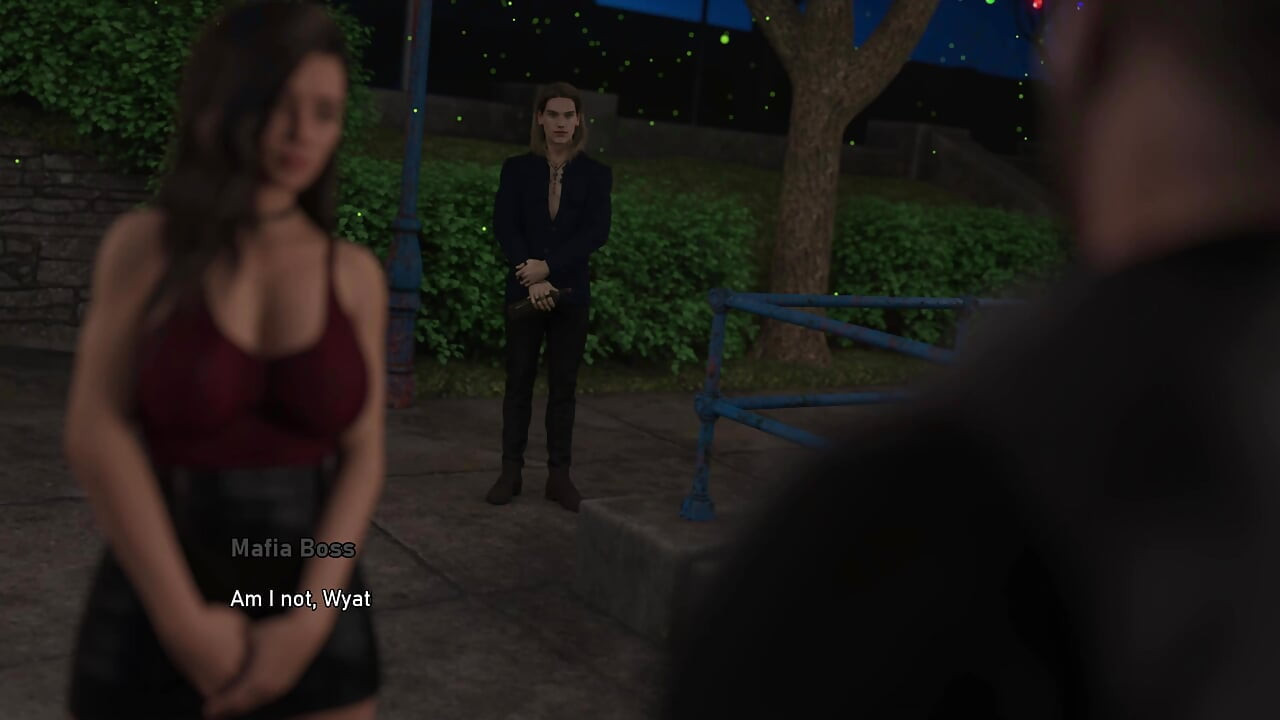 ลูกพี่ลูกน้องสาว 33 คณบดีเย็ด Riley ในสวนสาธารณะ