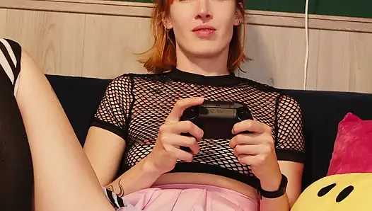 Intense Orgasm and Hard Fucked While Playing Palworld