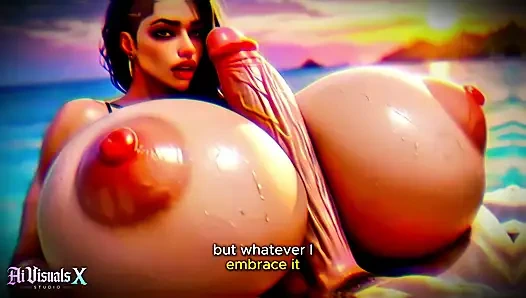 (4k) yapay zeka 3 boyutlu animasyonlu porno - latin baddie büyük beyaz yarağa tapıyor (ırklararası asmr) - yapay zeka görselleri x