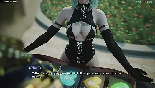 Shadows of Desire by Shamandev - College Cosplay Event, Classroom Masturbation 61