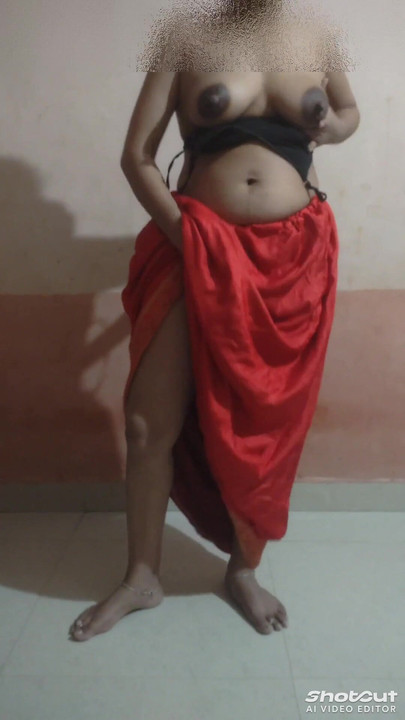 Die schwägerin des Desi Chudakkad-Dorfes, holte die ghaghra ab und war bereit, chudwa ne zu machen | Clip 1