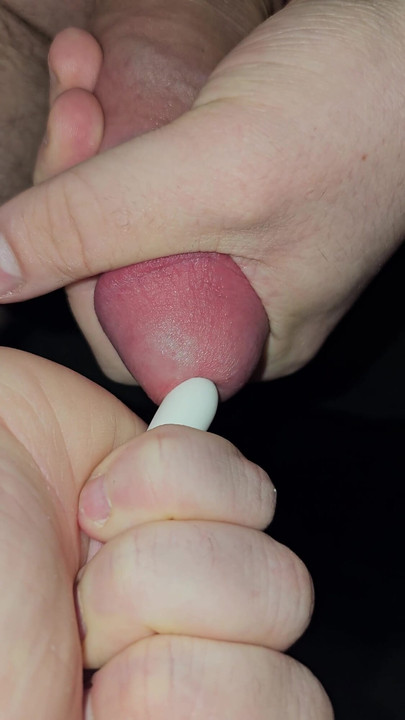 สอดของเล่นท่อปัสสาวะเข้าไปในควยฉันและน้ําแตกในตอนท้าย | คลิป 2