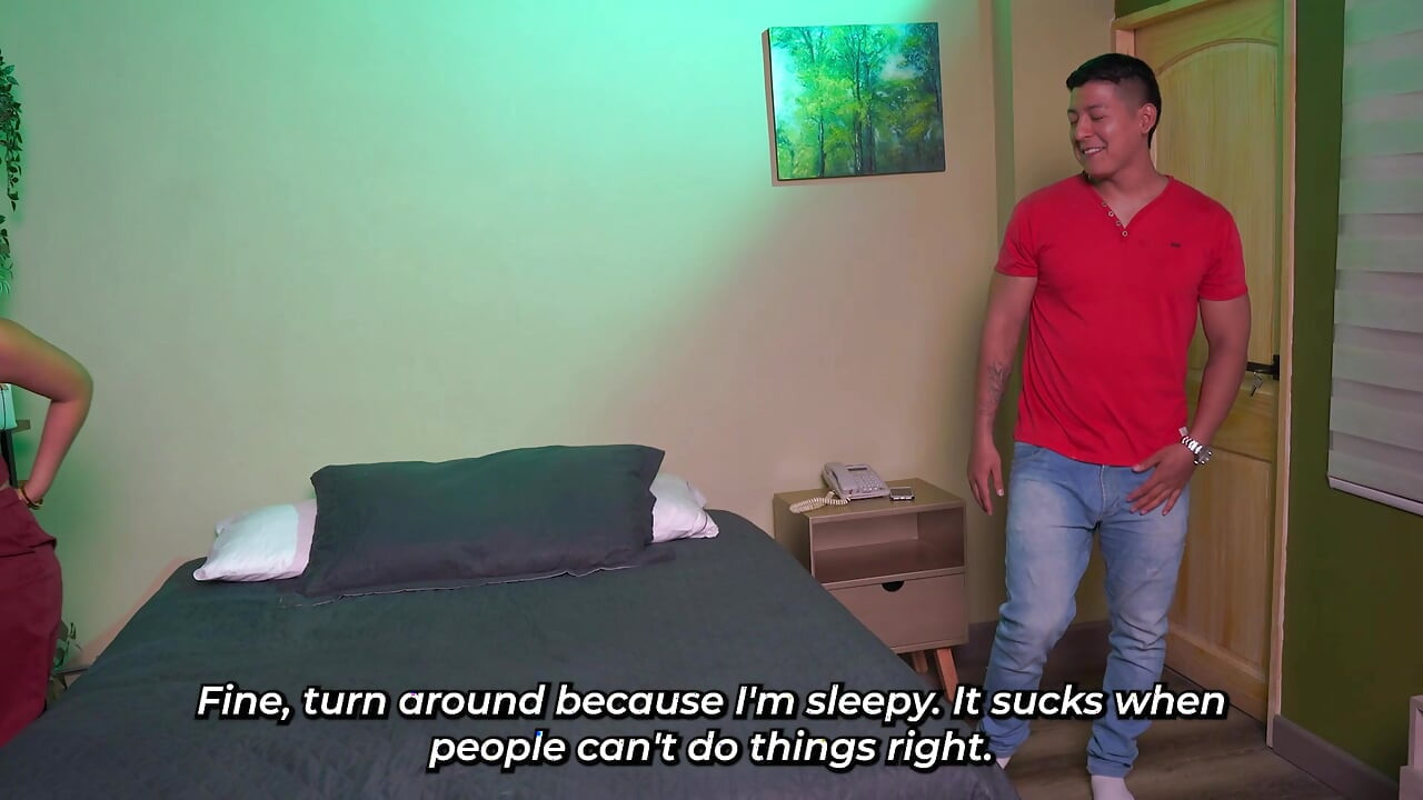 Stepson Shames Room with Busty Stepmother and Ends Up Fucking Her