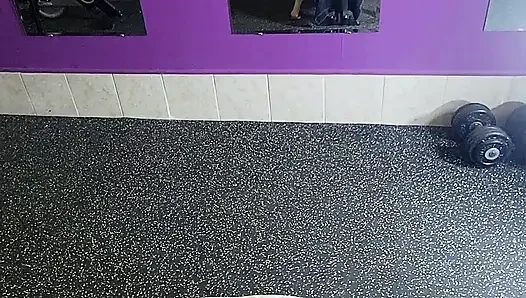 She got caught riding dick in the Gym