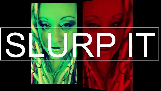Wank and slurp with goddess lana cei looper for dumb dumb heads