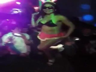 Toon hete Conejita discotheek Chilena