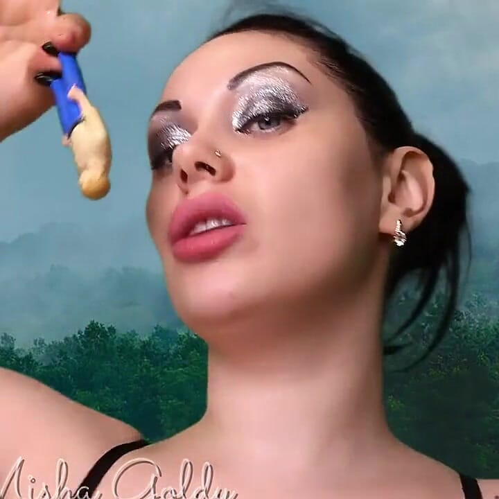 Powerful and Sexy Giantess Is Hungry, and Today Little Human Is My Slave! He Smells so Tasty! Did He Want to Be a Part