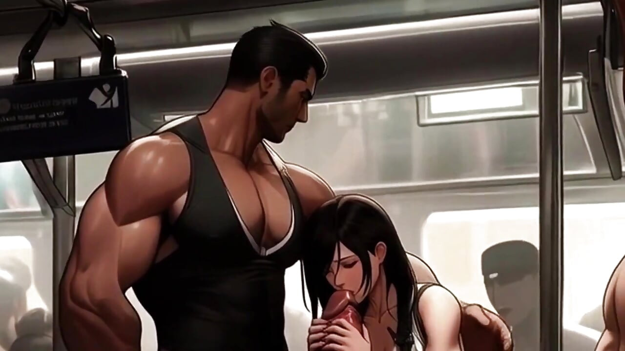 Tifa Meets a New Penis on the Train