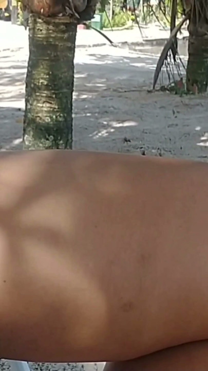TBT 3 chubby showing the package, big cameltoe. | Clip 1