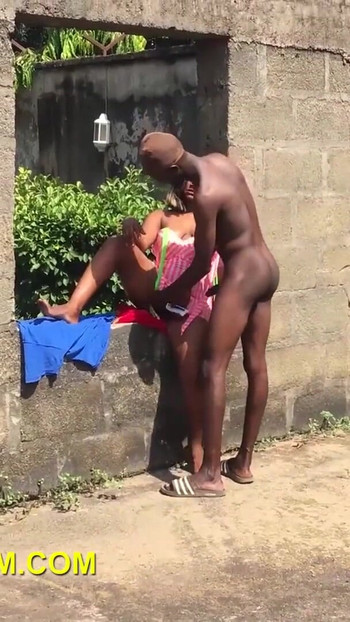Powerful moment from "african sex got so sweet in an un completed building"