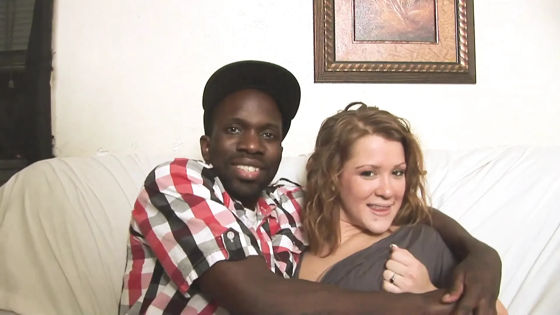 Black guy bangs his personal white slut