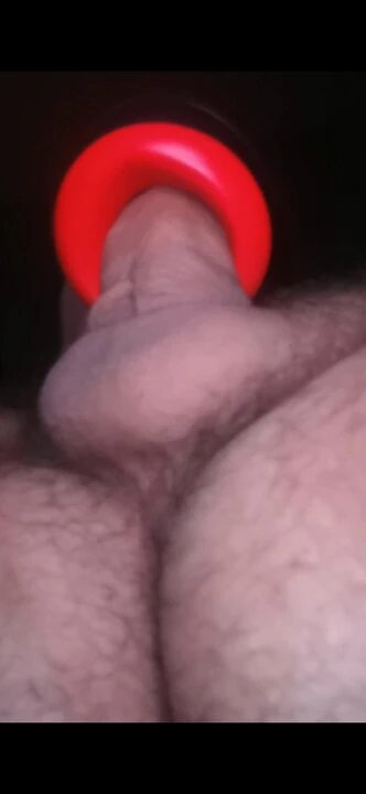 new pulsations of my cock with toy