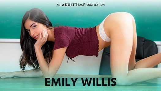 Tempo adulto - compilação de Emily Willis, creampie e sexo violento