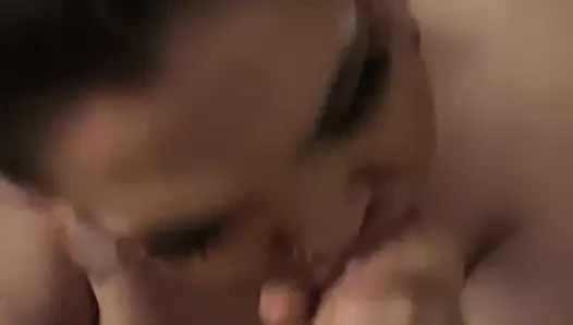 What better way to try out a makeup look than with a blowjob