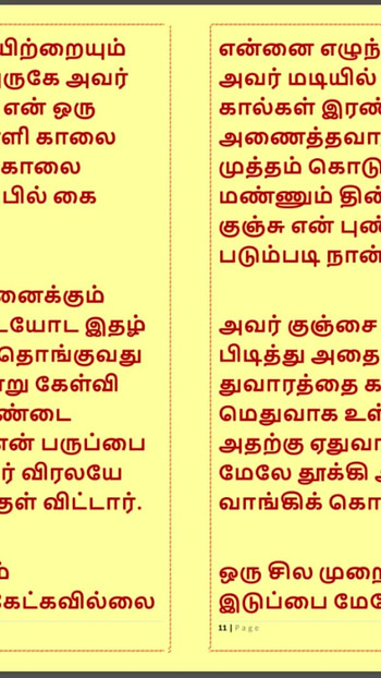 Captivating moment from "Kanmani's Birthday Gift - Part 4 - A Tamil Audio Sex Story"
