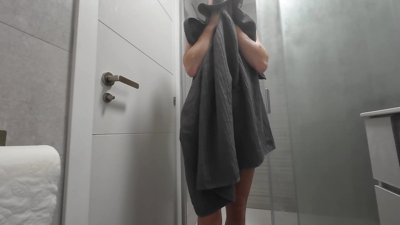 Being Naughty in the Bathroom During My Shower