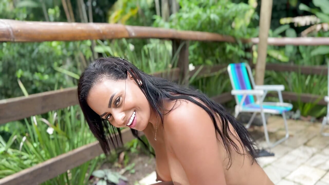 My Stepsister's Husband Had Great Sex with Me by the Pool.