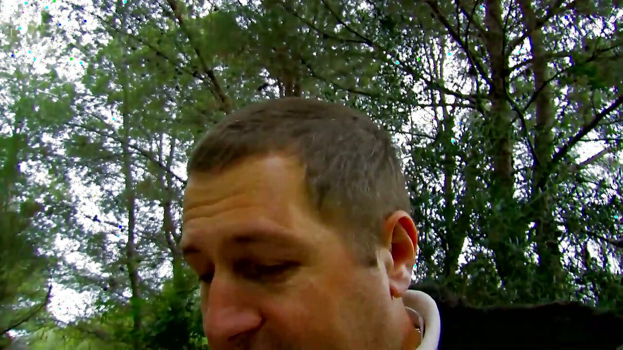 Tattooed girl pussy fucking cock sucking in the forest