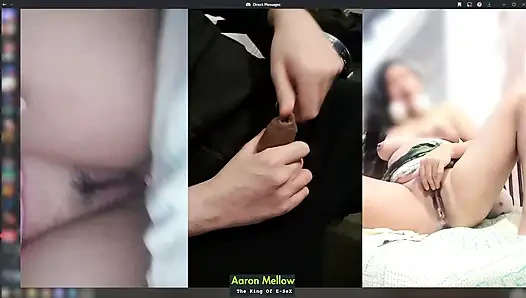 esex threesome with pinay and brazil egirls on discord video call cumming and squirting together
