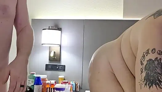 Damn Dicks so Big She Screams as Hes Fucking That Wet Messy Pussy