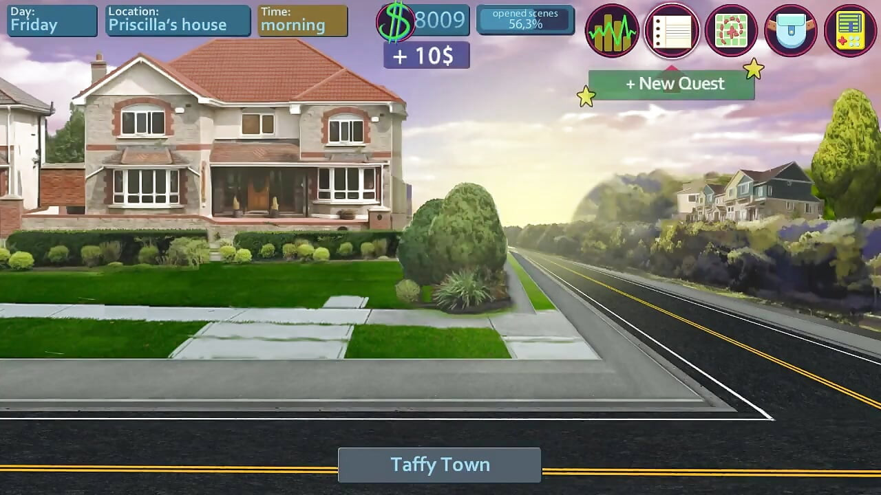 Taffy Tales 0.170b 17부 그녀는 나에게 그녀의 핫한 사진을 보냈습니다!! 로 러브 스키산69