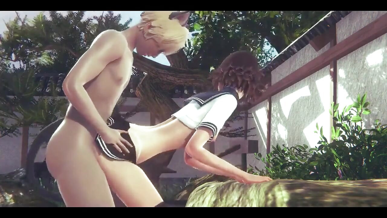 Hentai Uncensored 3D - Mia e Elf Hard Sex - japonês asiático Manga Anime Film Game Porn