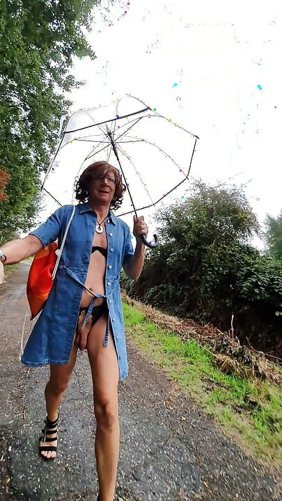 A naked rainy day