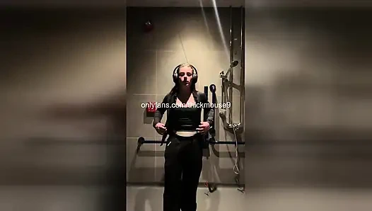 Barely Legal Girl Gets Fingered Hard During TikTok Livestream!