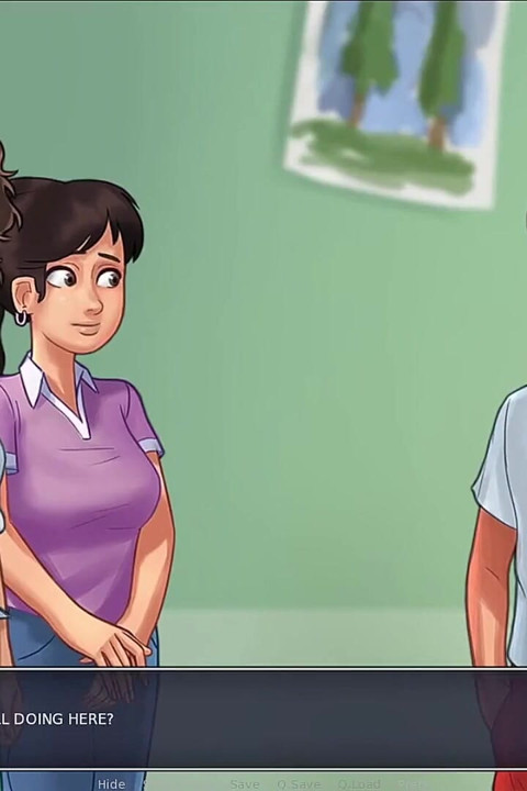 Summertime Saga Principal Smith en Annie Animation Collection [deel 02] naakt seksspel [18+]