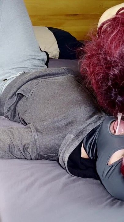 Spectacular moment from "Hotwife Lets Cum Run Into Husband After Stranger Blowjob and Cumshot In Mouth"