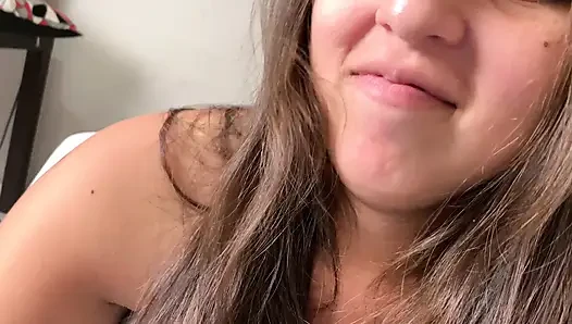 I Convince My Stepsister to Suck My Cock